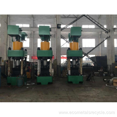 High Pressure Scrap Iron Chippings Briquetting Machine